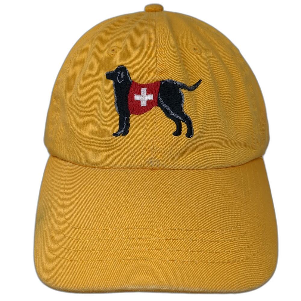 Titan Baseball Cap Yellow One Size Jackson Hole Rescue K-9 Avalanche Unit Hat